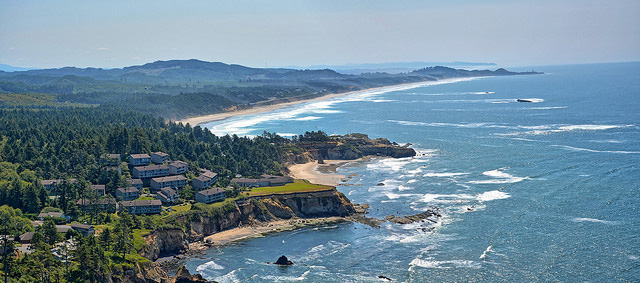 Panorama of Otter Crest